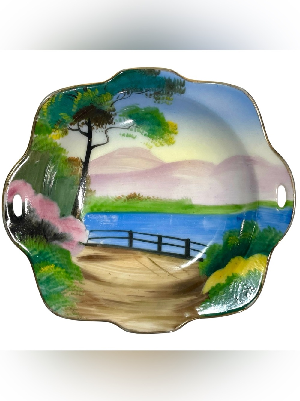 Antique 1900s Elite Works Bawo & Dotter Limoges France Art Nouveau Hand Painted